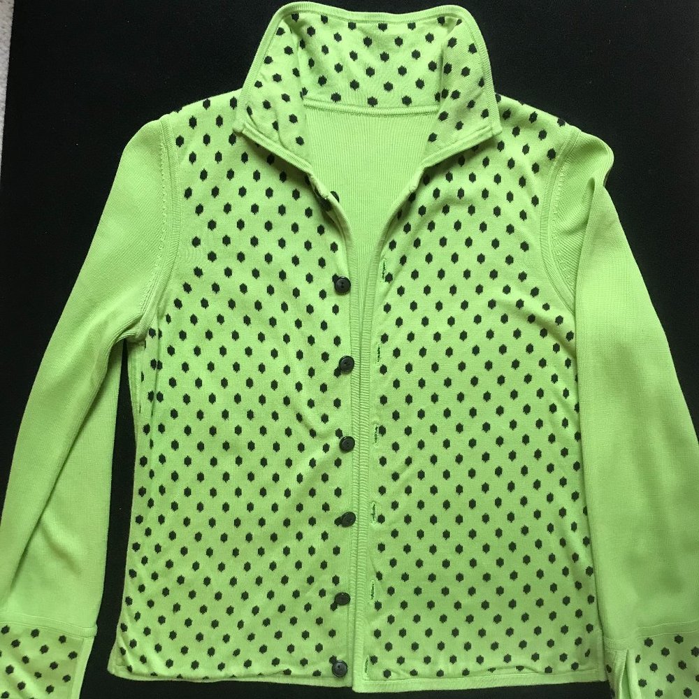 Reversible Cotton Knit Jacket with Tank Top